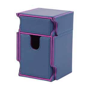 Nouvelle boîte de rangement élégante en cuir PU pour plus de 100 cartes de sport, pour OEM CCG, pour <span class=keywords><strong>Magic</strong></span> <span class=keywords><strong>Commander</strong></span> Premium - Product Image 6