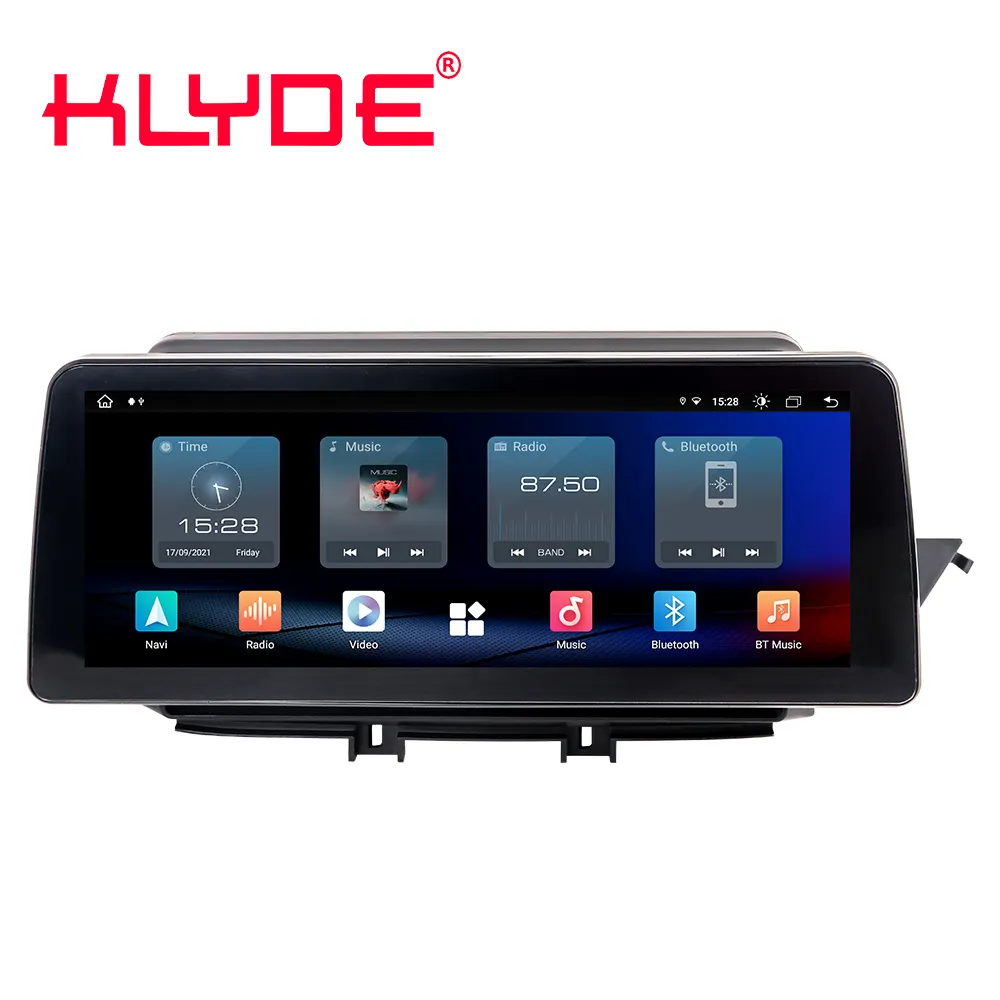 KLYDE nova chegada 12.3 "full touch screen IPS gps wifi carplay reprodutor multimídia carro para ELANTRA 2017 2018 2019 2020 2021 2022