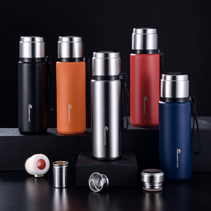 316 Stainless Steel Insulated Tumbler Double Wall Vacuum Travel Mug For Coffee Tea 500Ml With Filter Lid - Product Image 1