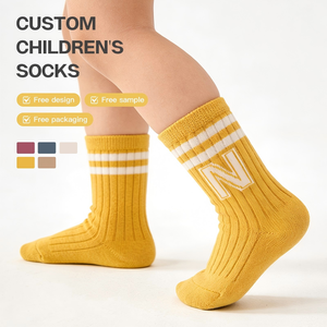 Calzini a tubo in cotone di prima qualità per neonati e bambini piccoli 0-3 anni, graziosi calzini lunghi per primavera e autunno, nuovi prodotti per neonati - Product Image 1