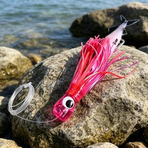 Leurre de pêche Ballyhoo en PVC imprimé, 122g, 10 pouces, pour la pêche en eau salée et la pêche à la ligne, équipé d'hameçons <span class=keywords><strong>VMC</strong></span>, de lignes de 1,2 mm et 1,8 m - Product Image 5