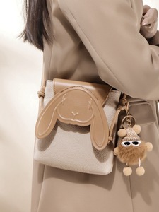 High-end Vintage <b>Small</b> Shoulder Bag New Cowhide PU Premium Phone Bag Crossbody Mini <b>Purse</b> with Single Button Closure for Women - Product Image 5