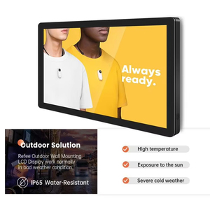 32-inch độ nét cao độ sáng cao không thấm nước IP65 treo tường LCD hiển thị kiosk ngoài trời kỹ thuật số biển tự phục vụ đơn vị - Product Image 3
