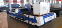 Machine de découpe laser à fibre métallique automatique CNC PENGWO G1530F-A 1500W, haute vitesse, servo Yaskawa, AI BMP PLT, type portique