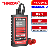Escáner de Diagnóstico Universal Thinkdiag 2 con Codificación de ECU, Escáner OBD2 con Función de Reinicio, Herramientas de Diagnóstico Esenciales