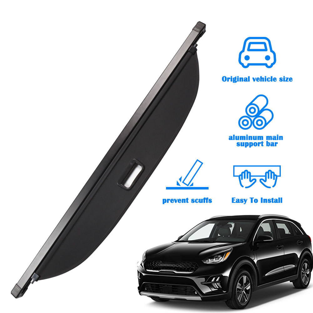 Couvercle Décoratif Fibre Carbone Pour Levier De Vitesse Kia Niro 2022-2025 - En ABS, Adhésif 3M, Facile à Poser - 7