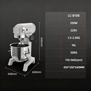 Batteur sur socle électrique de style <span class=keywords><strong>KitchenAid</strong></span> pour les besoins de pâtisserie à domicile - Product Image 2