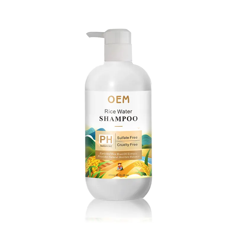 Shampoo personalizado de marca do oem, shampoo sedoso funcional reparação de cabelo remoção de coceiras, shampoo