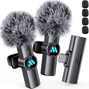 Hot 2in1 bluetooths <span class=keywords><strong>Microphone</strong></span> K10 không dây Lavalier <span class=keywords><strong>Microphone</strong></span> giảm tiếng ồn ngoài trời phát sóng trực tiếp USB Lavalier <span class=keywords><strong>Microphone</strong></span> - Product Image 1