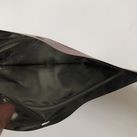 Sacs en papier laminé refermables personnalisés avec logo imprimé, doublure en feuille d'or rose, fermeture éclair, recyclables, pour vêtements et chaussettes