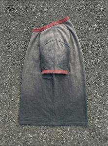 T-shirt homme personnalisé de haute qualité, effet délavé, 100% coton, col rond, t-shirts vierges délavés pour homme - Product Image 3