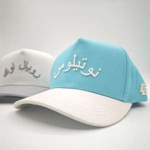 Designer Recommended Two Tone 5 Panel Baseball Cap Custom Embroidery Logo Low MOQ OEM Boutique Style Premium <b>Top</b> Grade Material - Product Image 2