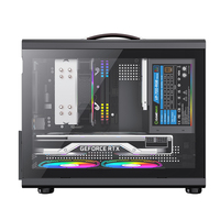 GAMEMAX Gabinete haute performance MINI-ITX Desktop Chassis case verre trempé gaming pc computer case