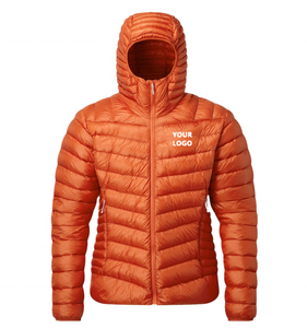 Produttore di Abbigliamento Personalizzato Giacca Imbottita Trapuntata <span class=keywords><strong>Piumino</strong></span> Invernale da Uomo in Piuma <span class=keywords><strong>d</strong></span>'<span class=keywords><strong>Oca</strong></span> con Tessuto Esterno in Nylon - Product Image 1