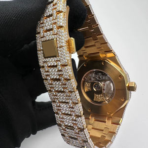 Reloj de Moissanita VVS que Pasa el Probador Estilo Hip Hop Iced Out para Hombre Reloj Mecánico Automático de Lujo - Product Image 4