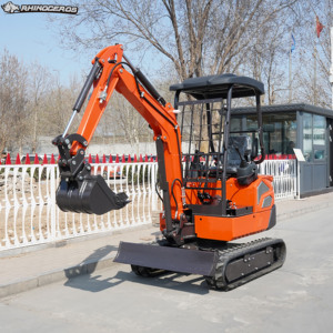 <span class=keywords><strong>Mini</strong></span>-excavatrice sur chenilles <span class=keywords><strong>Rhinoceros</strong></span> XN22 de 2 tonnes, contrôlée par PLC, avec moteur, pompe, boîte de vitesses, moteur diesel, cabine fermée, neuve - Product Image 1