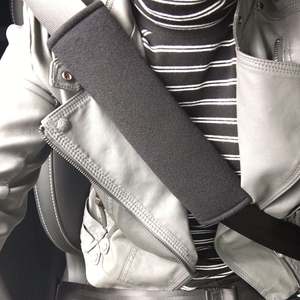 Almohadillas para Cinturones de Seguridad de Coche, Color Azul Oscuro, de Poliéster, para Adultos y Niños, con Opción de Impresión de Logotipo - Product Image 2