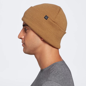 <span class=keywords><strong>Bonnet</strong></span> en laine mérinos pour hommes ZM-963 léger et chaud pour l'hiver avec étiquette tissée logo trois couleurs - Product Image 3