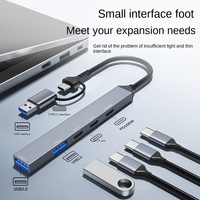 Concentrateur Hub OTG USB-C 2-en-1 Station d'accueil Hub haute vitesse avec 6 ports de charge rapide 100W Nouveau produit
