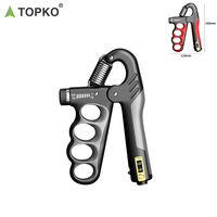 TOPKO Poignée de musculation réglable de haute qualité avec logo personnalisé pour fitness/salle de sport