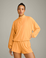 Ensemble veste et short légers en polyester recyclé et élasthanne, écologiques, anti-transpiration, personnalisables pour l'entraînement, la course et le sport