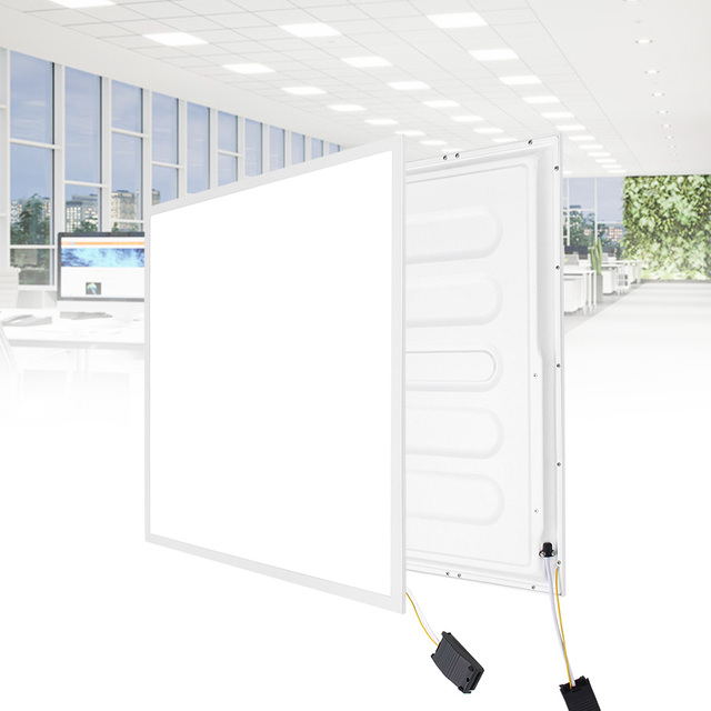 Shenzhen Stock Ceiling Panel Light 60x60 Energy-Efficient 40W 4000K Recessed Modern Design LED Light Panel for Office Hospital