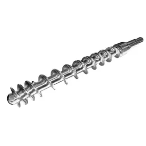 the best venting screw barrel for recycled plastic pelletizing/exhausting screw barrel/plastic & rubber machinery parts