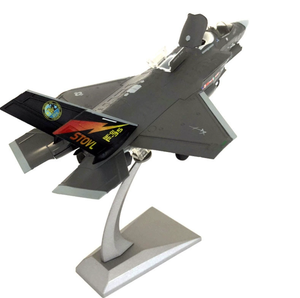 Modèle d'avion militaire en métal moulé sous pression à l'échelle 1/72 de la <span class=keywords><strong>F</strong></span>-<span class=keywords><strong>35</strong></span> américaine <span class=keywords><strong>Lightning</strong></span> Décoration créative de la maison pour la nouveauté de l'armée de l'air moderne - Product Image 2
