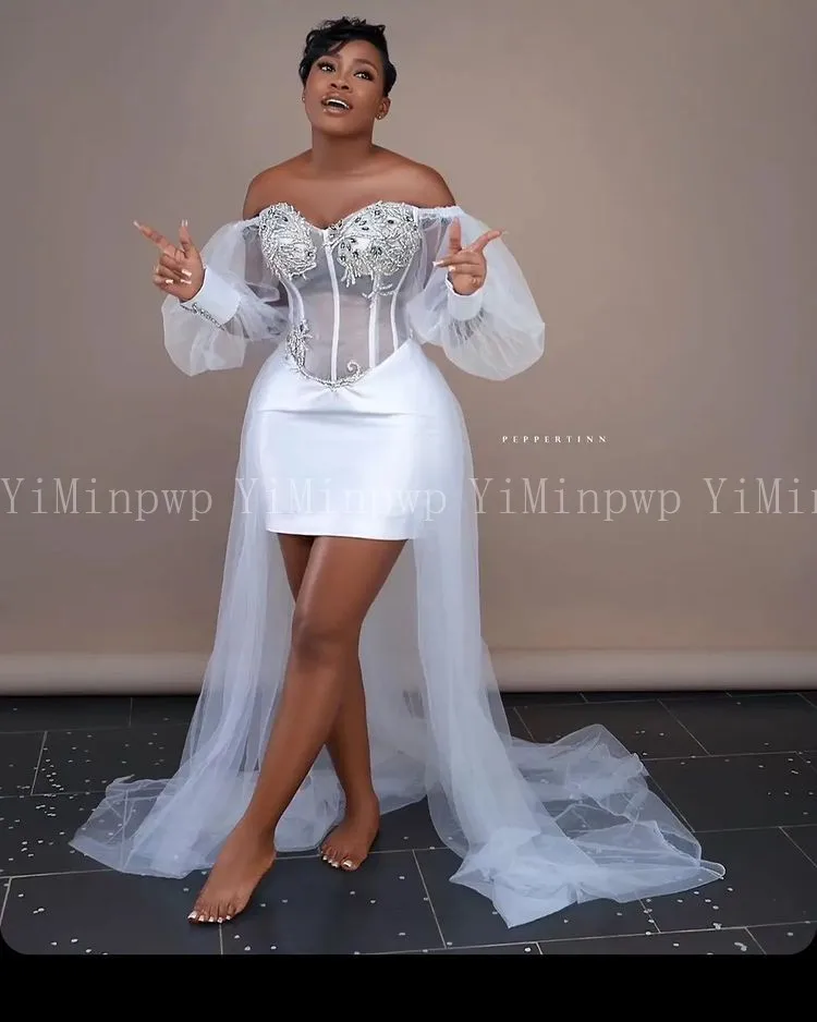 bridal shower dresses 2021 Jane Summers Jocelyn Backless White Bridal Shower & Rehearsal Dinner Dress with Pink Ribbon Tie 6 / White with White Ribbon , female , adult main image 0