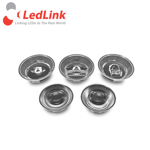 Lentille COB à haute transmission LedLink LL01CR-CEW12L02 Ø50mm 16 degrés, lentille optique LED pour Crees Cxa1310 - Product Image 1