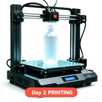 Servicio de Prototipado Rápido en 3 Días: Bomba de Plástico HDPE Personalizada para Botella de Champú, Impresión 3D, Validación de Diseño de Muestras para Soporte de Producción