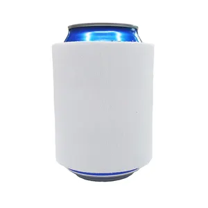 For Sublimation 5 mm Blank White Neoprene Slap Wrap Can Cooler Stubby Holder