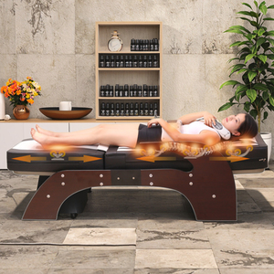 Pop Relax Vente en gros Chauffage infrarouge Rouleau de jade Colonne vertébrale <span class=keywords><strong>Massage</strong></span> profond Relax Thérapie thermale Lit de soins corporels - Product Image 3