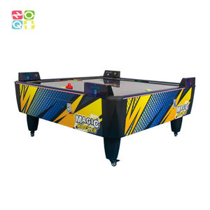 Máquinas <span class=keywords><strong>de</strong></span> <span class=keywords><strong>juego</strong></span> <span class=keywords><strong>de</strong></span> arcade <span class=keywords><strong>de</strong></span> <span class=keywords><strong>mesa</strong></span> <span class=keywords><strong>de</strong></span> hockey <span class=keywords><strong>de</strong></span> aire eléctricas <span class=keywords><strong>de</strong></span> 6 pies que funcionan con monedas para 4 jugadores - Product Image 1