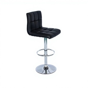 <span class=keywords><strong>Tabouret</strong></span> de Bar Pivotant Moderne à Hauteur Réglable Chaise de Salle à Manger Économique pour Bureau à Domicile, Hôtel ou Parc - Product Image 3