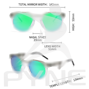 Lunettes de soleil polarisées de haute qualité de marque pour hommes et femmes, cadre en métal pour PC, unisexe, sport de plein air, cyclisme, course à pied - Product Image 2