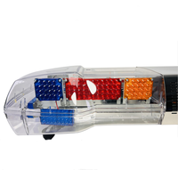 Bande lumineuse d'avertissement dégagement d'obstacles construction sauvetage médical urgence travail rafale lumières clignotantes longue rangée barre lumineuse