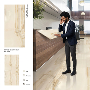 Artic View 900x1800 mm Majestic Glossy Ceramic Porcelain Slabs For Grand <b>Wall</b> And Floor Decor Tiles - Product Image 5