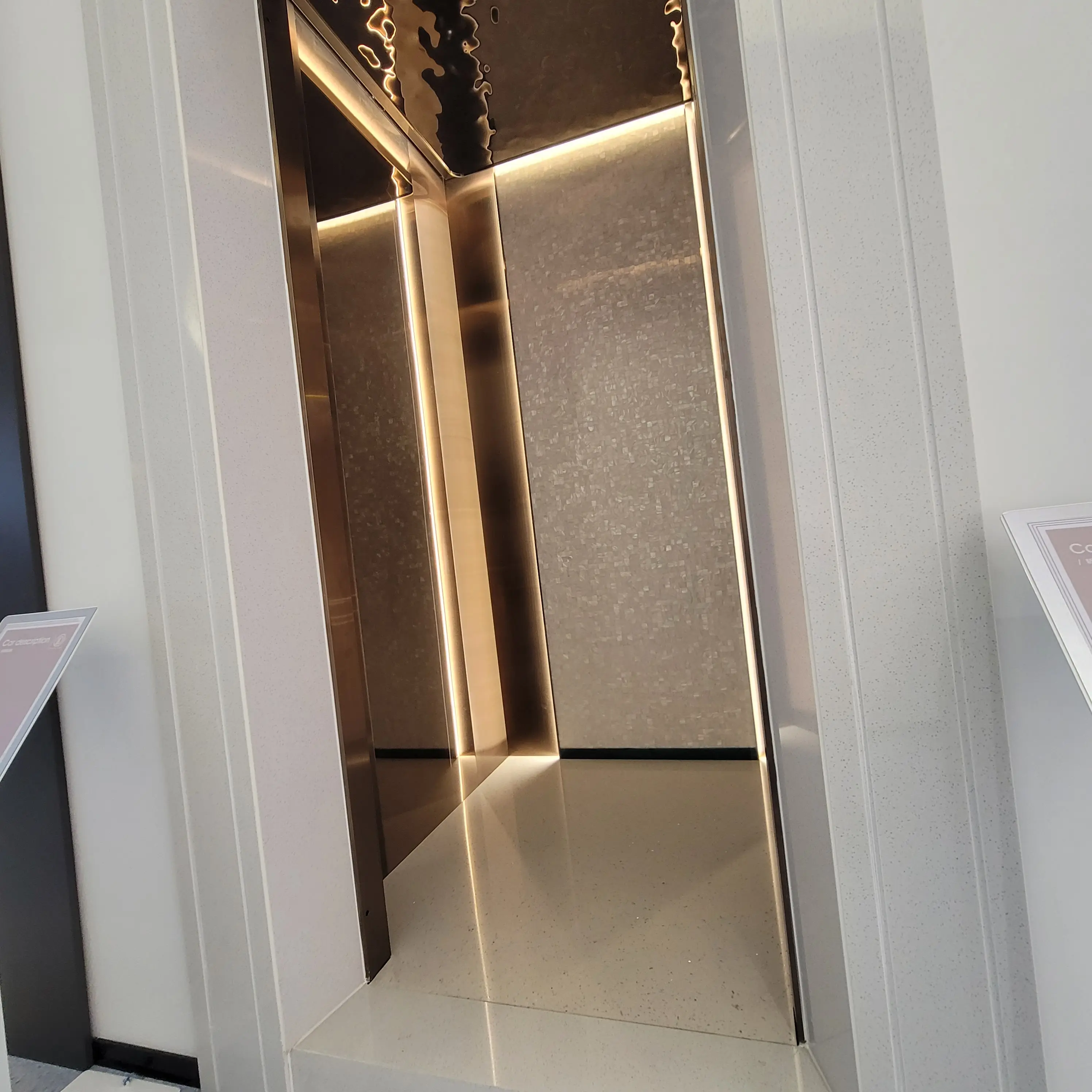新しいデザイン安全で便利な2-5階の家のヴィラのリフト乗客の家庭用エレベーターホームエレベーター