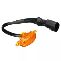 4 Luces LED de Advertencia para Parachoques Delantero de SUV Todoterreno, Luces LED de Señalización para Camioneta, SUV y Otros Accesorios para Automóviles