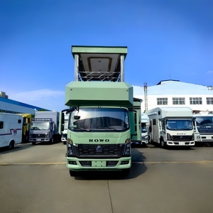 Autocaravana <span class=keywords><strong>de</strong></span> <span class=keywords><strong>Lujo</strong></span> Personalizable Sinotruk HOWO Diésel Nueva con Techo Elevable Manual y Mahjong/KTV - Product Image 3