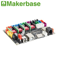 Makerbase MKS DLC32 MAX V1.0 GRBL Contrôleur ESP32-S3 4 axes CNC Shield avec écran de gravure laser Écran tactile 3.5 pouces