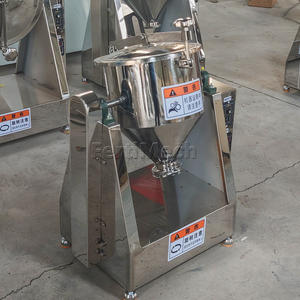 Mezclador de Doble Cono de Acero Inoxidable de Bajo Costo con Motor de CA/CC para Productos Químicos y Plásticos, Máquina Industrial de Alta Precisión - Product Image 3