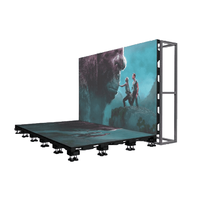 Pantalla de azulejo de suelo Led superior Pantalla interactiva de baile Video Dancefloor Party Ledscreen Displays