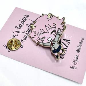 Gran oferta, fabricante, logotipo personalizado, broche de sombrero de Metal, ropa, de <span class=keywords><strong>Anime</strong></span> Pin, insignias de sombrero, solapa suave dura, alfileres de esmalte de sombrero personalizados - Product Image 2