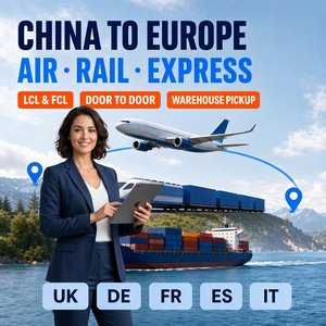 Agente de Envío DDP DDU LCL DHL UPS Express Puerta a Puerta, Transitario de Carga de China a Italia, Alemania, Canadá, Estados Unidos - Product Image 1