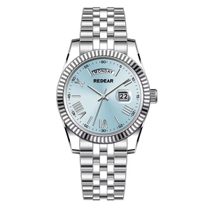 Nouvelle montre automatique de luxe NH35 en acier inoxydable pour hommes avec cadran en cristal saphir, boîtier de 40 mm - Mécanique personnalisée - Product Image 2