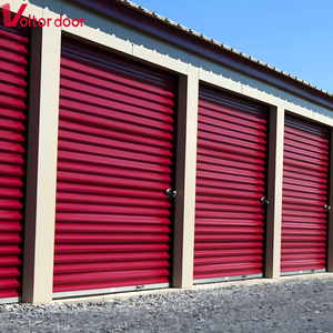 Porte manuelle en acier coupe-vent de qualité supérieure, sur mesure, pour applications industrielles et d'entrepôt, pour porte à enroulement - Product Image 1