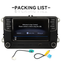 NONAME RCD360 PRO 6C Android Auto Carplay Mirrorlink MIB Affichage de l'état du véhicule Autoradio pour VW MQB POLO 6C