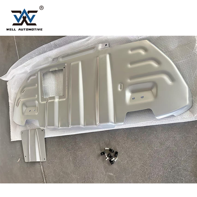 F150 4x4 Auto Body Spare Parts Car Aluminium Engine Lower Guard Cover Panel White Skid Plate for F150